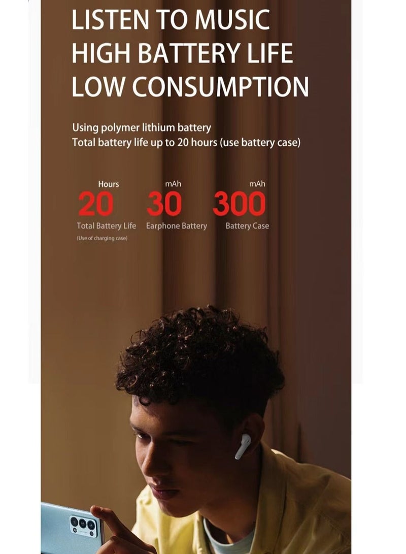 X16 Wireless Bluetooth 5.2 Lenovo Earbuds Hifi HD Sound Call Noise Reduction Touch Control Headphones