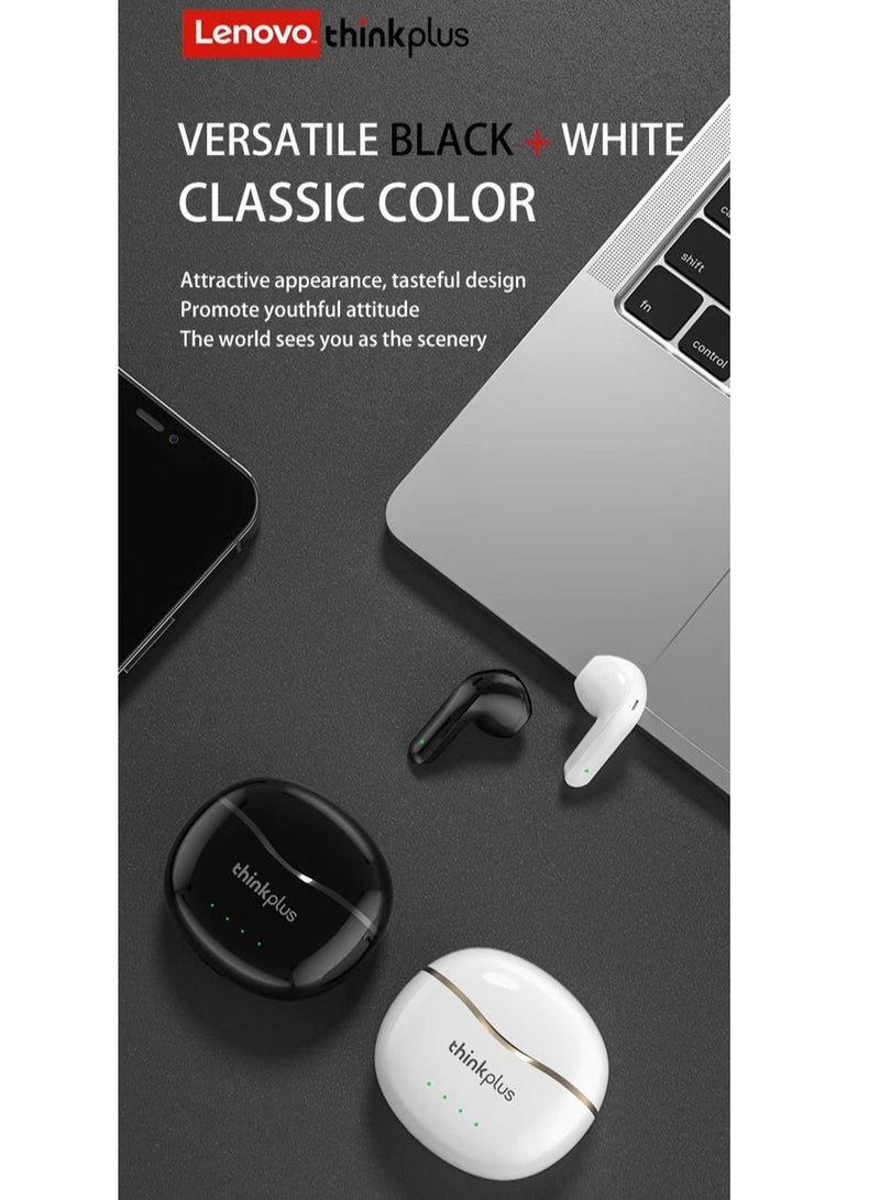 X16 Wireless Bluetooth 5.2 Lenovo Earbuds Hifi HD Sound Call Noise Reduction Touch Control Headphones