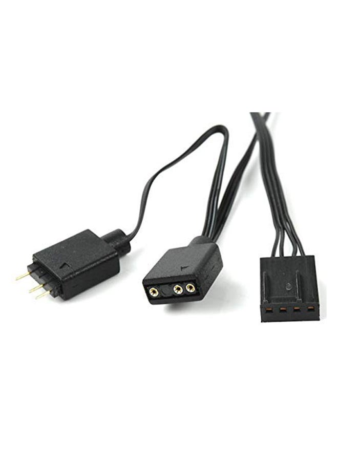 Master Fan MF120 Halo Black Duo-Ring ARGB Lighting, 24 Independently LEDs, 120mm PWM Static Pressure Fan, Absorbing Pads For Computer Case & Liquid Radiator Black, COOLER MASTER