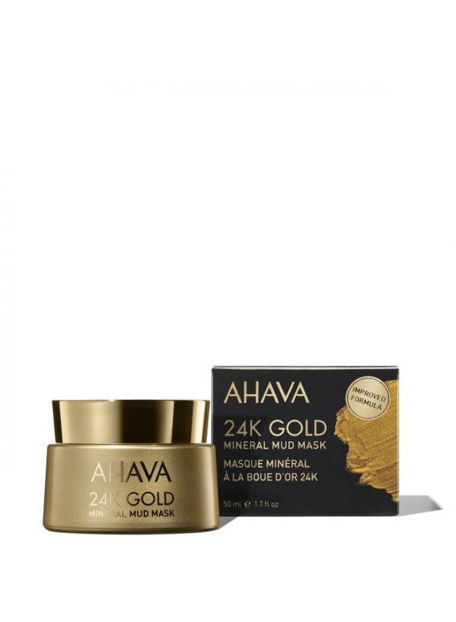 AHAVA 24K Gold Mineral Mud Mask 50ml
