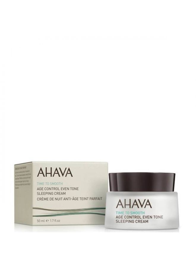 AHAVA Age Control Even Tone Sleeping Cream 50ml