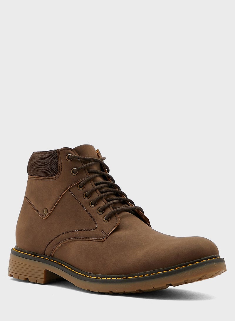 Casual Nubuck Boots