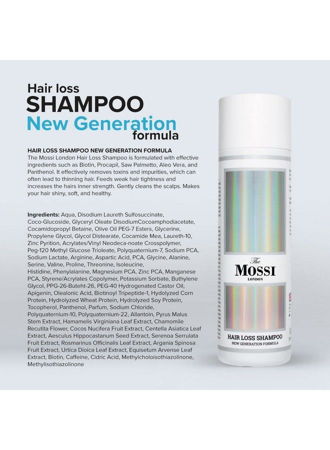 Hair Loss Shampoo For Thinning Hair ; Hair Growth Shampoo For All Hair Types 6.7 Fl Oz (200Ml)