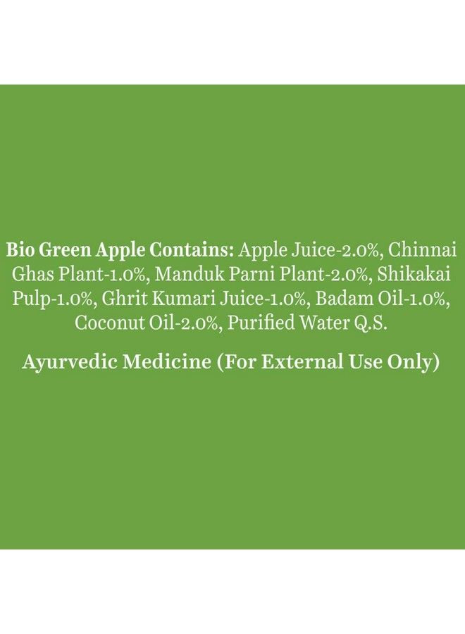 Green Apple Shine & Gloss Shampoo & Conditioner For Glossy Healthy Hair 650Ml (Pack Of 2)