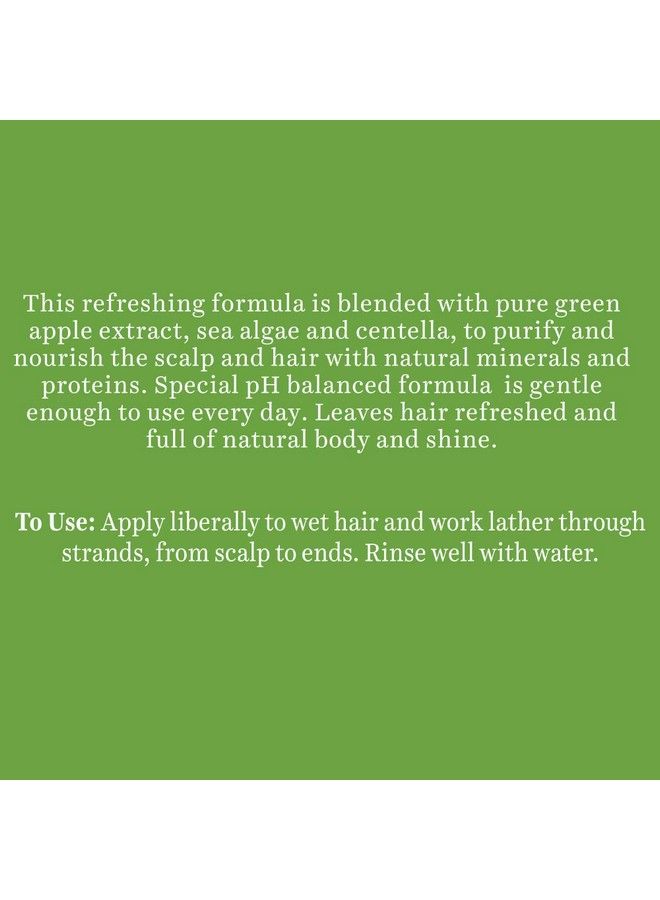 Green Apple Shine & Gloss Shampoo & Conditioner For Glossy Healthy Hair 650Ml (Pack Of 2)