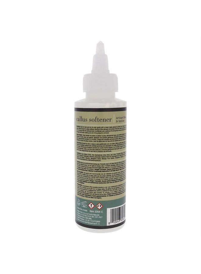 Naturale Professional Strength Callus Softener Treatment - Aids In Fast And Easy Removal Of Hard Skin - Smoothens And Hydrates To Reveal Healthy Skin - Artisan Shea And Vetiver - 4 Oz