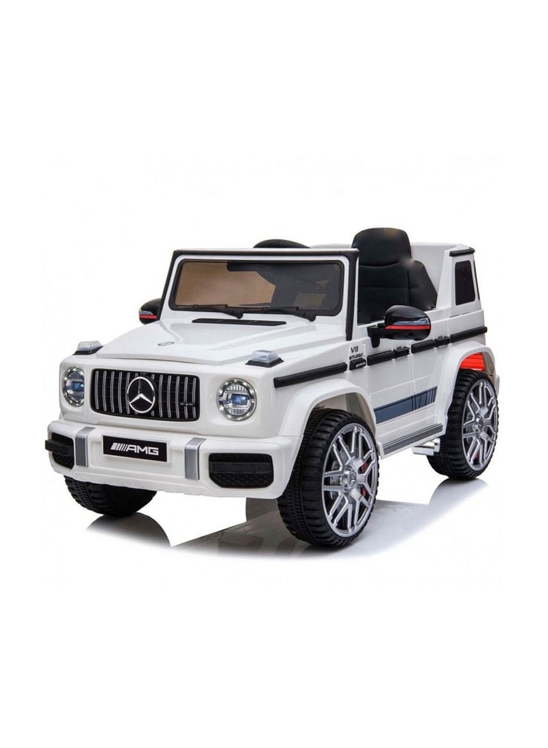 Mercedes-Benz - Electric G63 Kids Ride on Car Jeep 12V - White