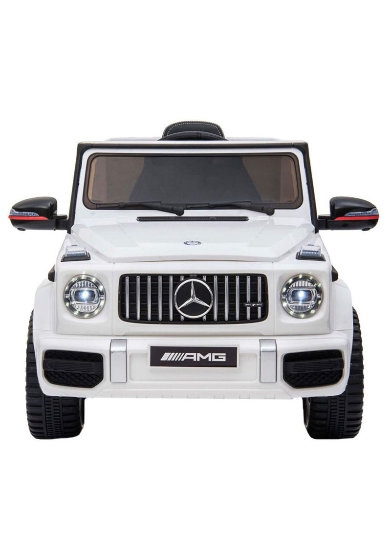Mercedes-Benz - Electric G63 Kids Ride on Car Jeep 12V - White
