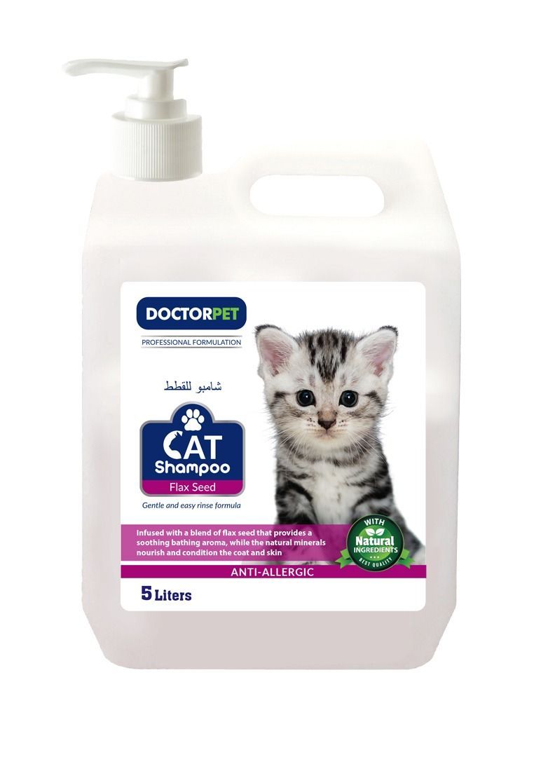 Cat Shampoo Flax Seed 5L