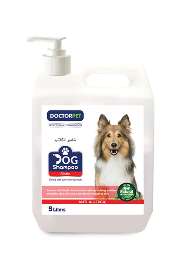 Dog Shampoo Biotin 5L