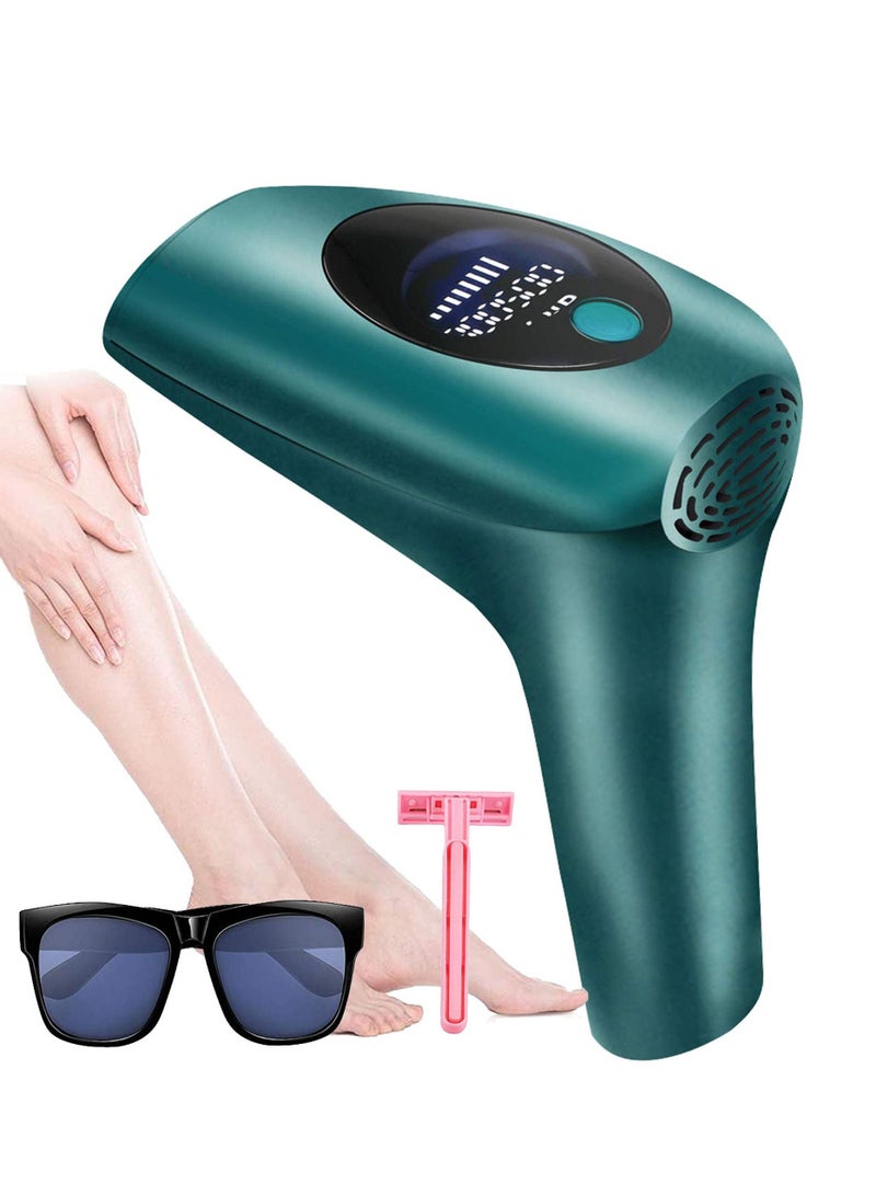 Permanent IPL Laser Hair Removal Electric Epilator Machine Green