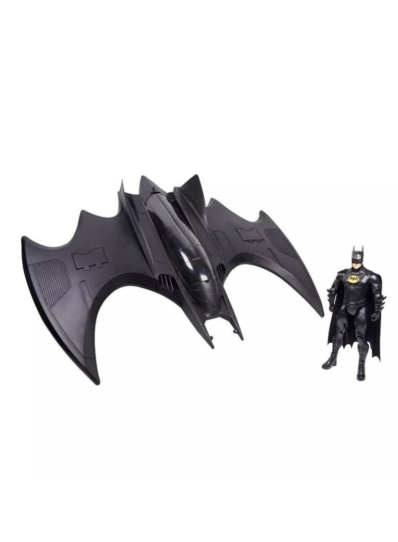 DC Comics The Flash Batwing with Batman Playset 12inch