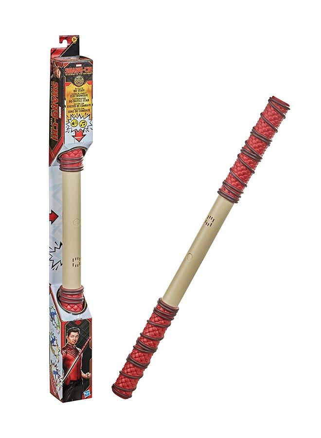 Hasbro Marvel Shang-Chi And The Legend Of The Ten Rings Battle Fx Bo Staff Electronic Role Play Toy Ages 5 And Up