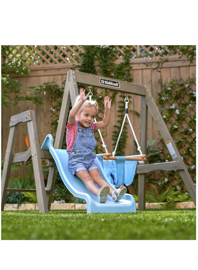 Kidkraft First Play Wooden Swing Set