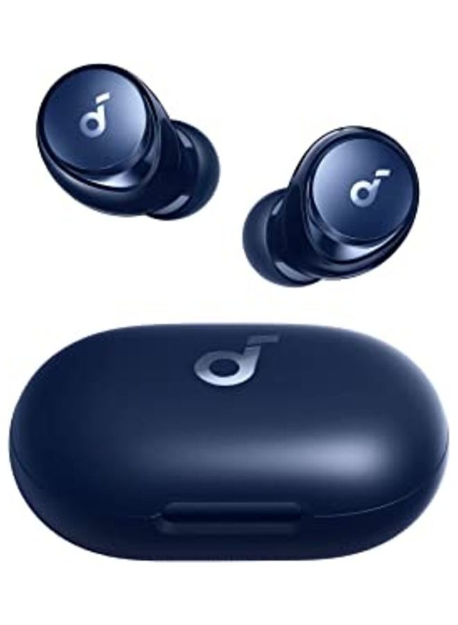 Anker Space A40 Auto Adjustable Active Noise Cancelling Wireless Earbuds Bk Blue