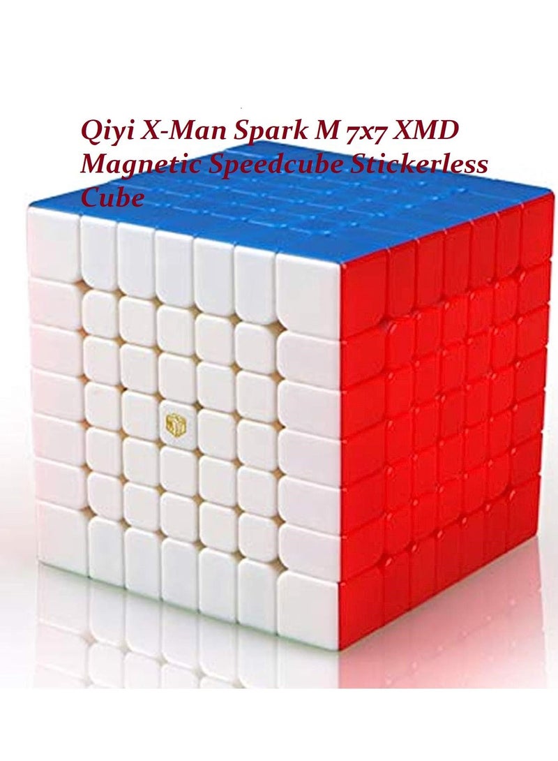 Qiyi X-Man Spark M 7x7 XMD Magnetic Speedcube Stickerless Cube