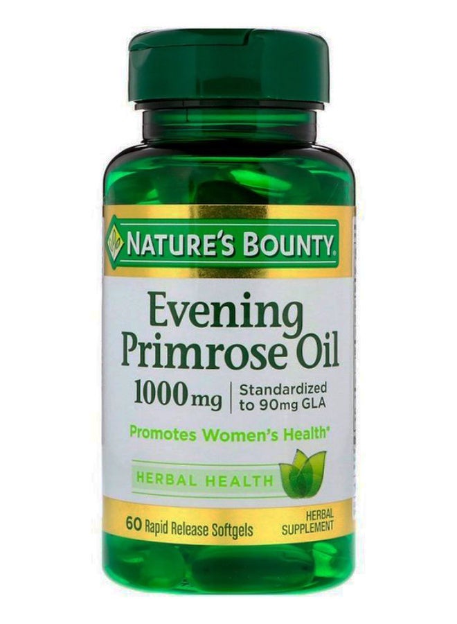 Evening Primrose Oil - 60 Rapid Release Softgels