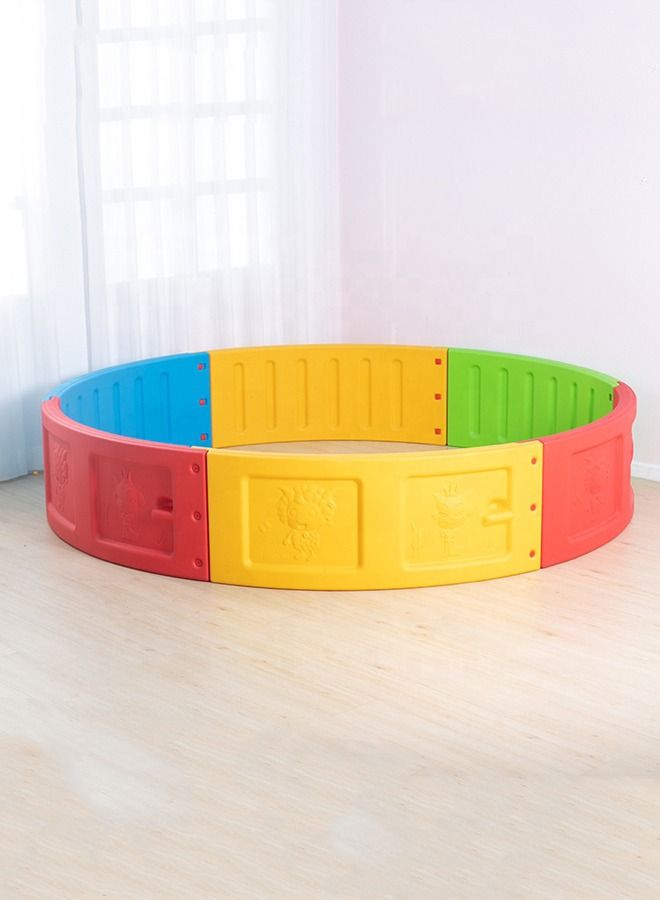 Colorful Kids Plastic Round Ball Pool Fence For Indoor And Outdoor
