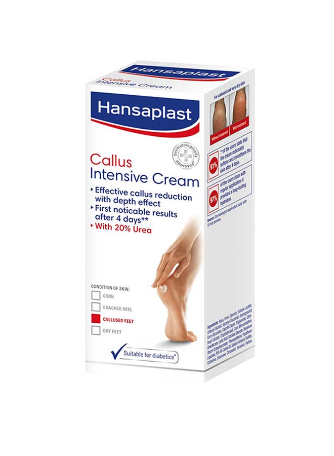 Callus Intensive Foot Cream, Callused And Dry Feet