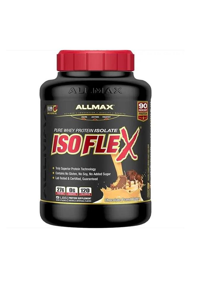 Allmax Nutrition Isoflex Choclate Peanut Butter 5lbs