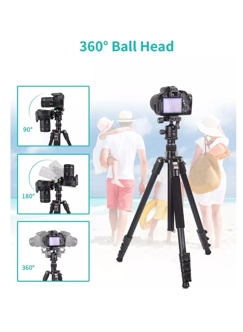 2-IN-1 Monopod tripod 360° Rotation Ball Head with Stable Hook 2-IN-1 Monopod Professional Tripod Stand for Tablet Mobile DSLR camera Action camera(Type 325-NB30)