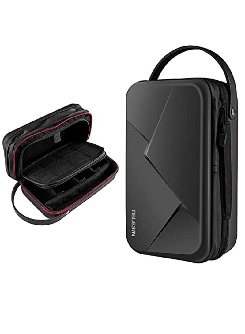 Large Carrying Case for GoPro Max Mini Hero 11 10 9 8 7 6 5 4 3,Osmo Pocket Action,Insta 360 One R