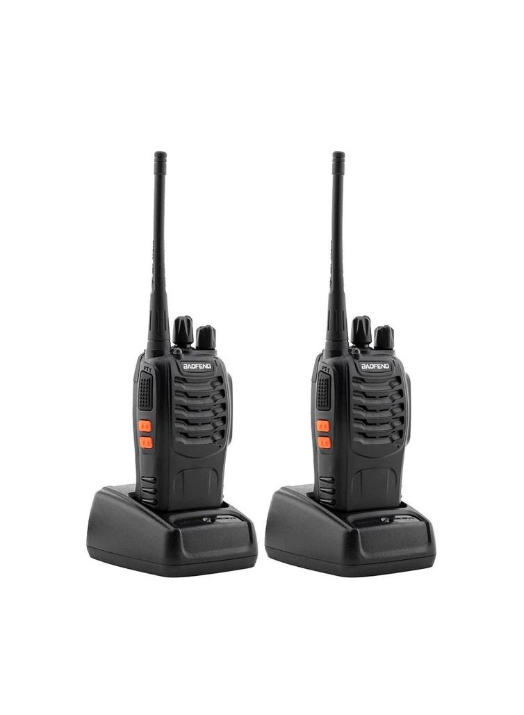 Baofeng 5W BF-888S 2PCS Walkie Talkies Two Way Radios Battery and Charger
