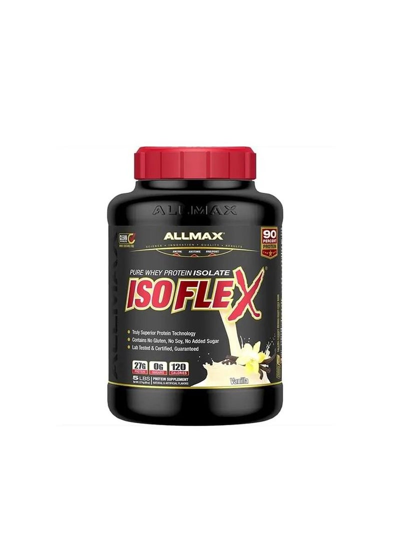 Allmax Nutrition ISOFLEX 5lbs Vanilla Flavor