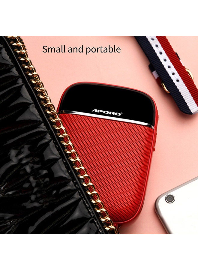 Portable Voice Amplifier for Teachers with Wired Microphone Headset Waistband Rechargeable Personal BT Speaker Support Music FM TF Card for Classroom Meeting Training Tour Guides Promotions Singing