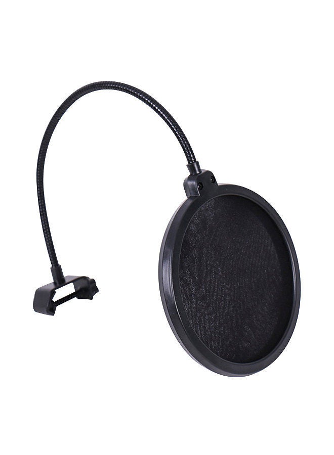 Microphone Pop Filter Swivel with Double Layer Sound Shield Guard Windscreen Replacement for Blue Yeti
