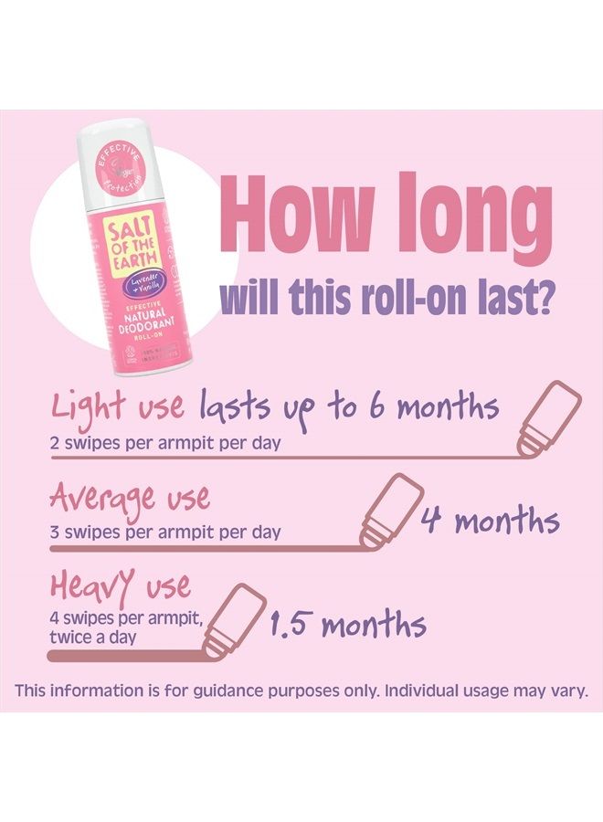 SALT OF THE EARTH Lavender & Vanilla Roll On, 75 ML