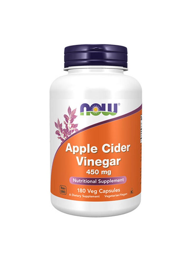 Apple Cider Vinegar 450mg – 180 Capsules