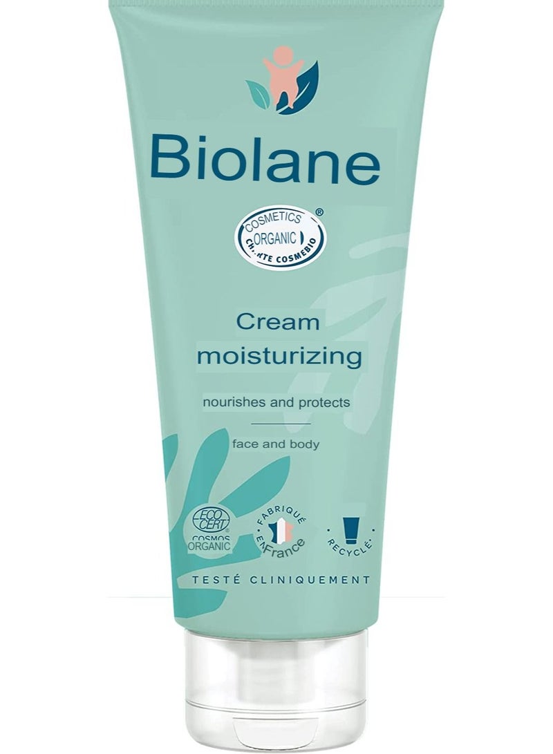 Biolane hydrating Cream Bio Nourishes and protects the face and the body of a baby 100 ml