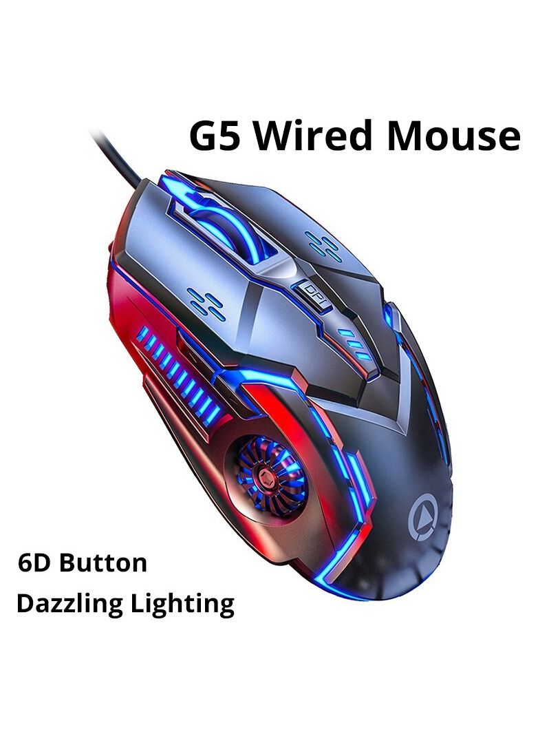 Gaming Mouse Wired Optical Computer Mice Macro Programming Gaming Mechanical Mouse