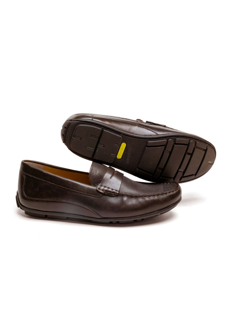 Florsheim Drivers Brown Slip On