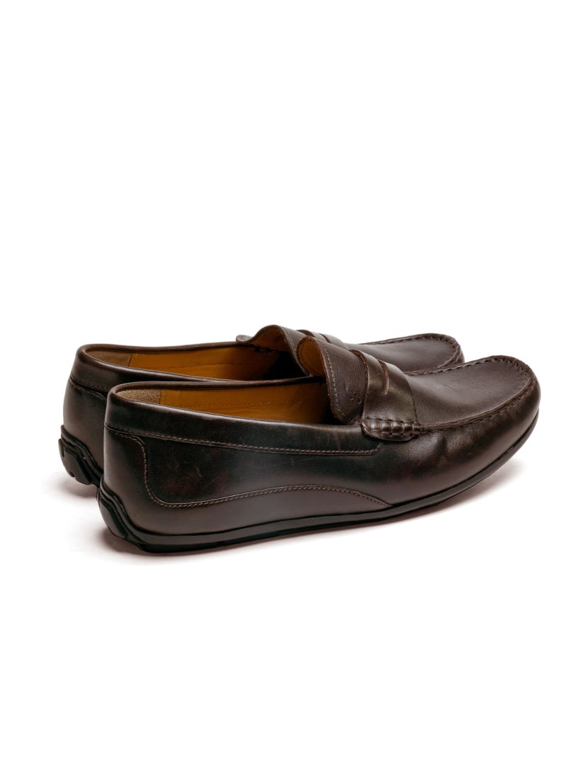 Florsheim Drivers Brown Slip On