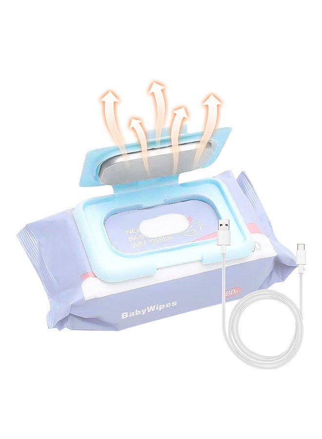 Baby Wipe Warmer Portable Baby Wet Wipes Warmer Heater USB Powered Perfect for Traveling