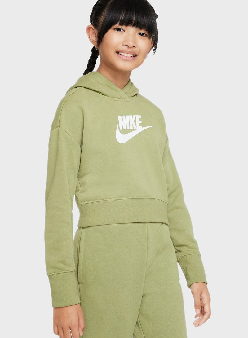 Youth Nsw Club Cropped Hoodie