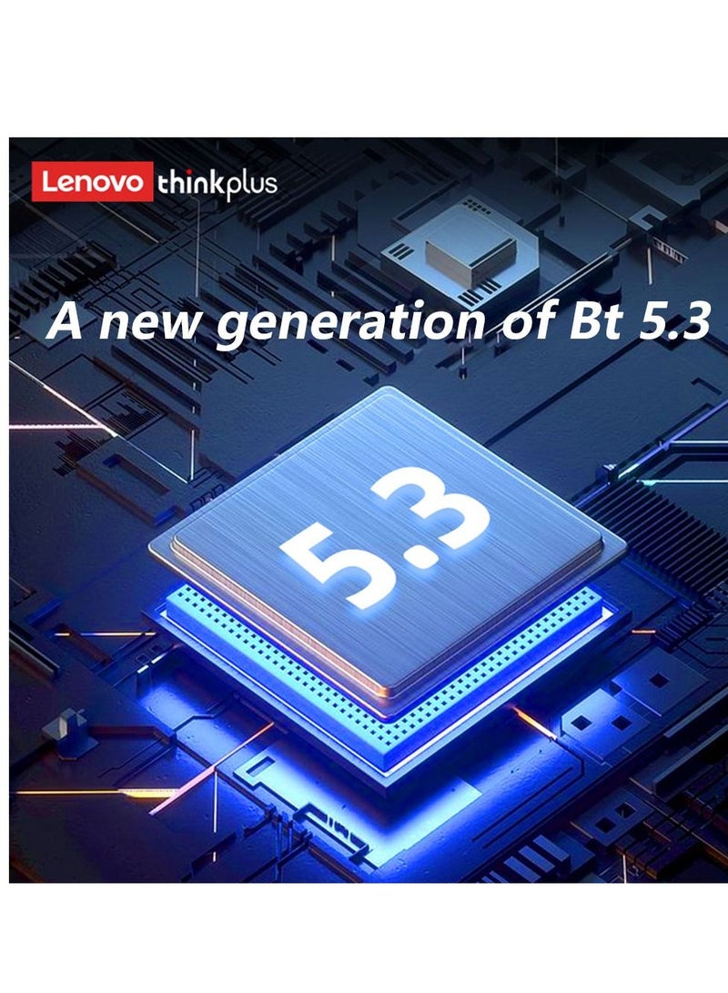 XT88 Wireless Bluetooth 5.3 Lenovo Earbuds HD Call Noise Reduction Touch Control Headphones