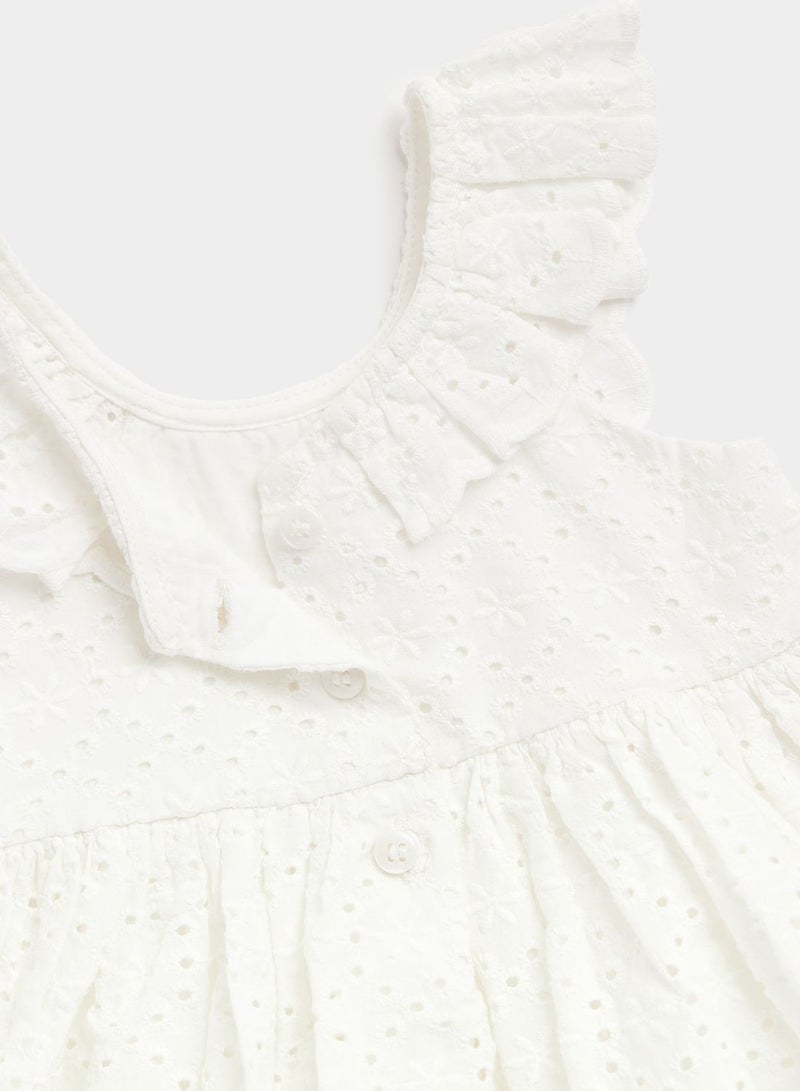 Kids Broderie Dress