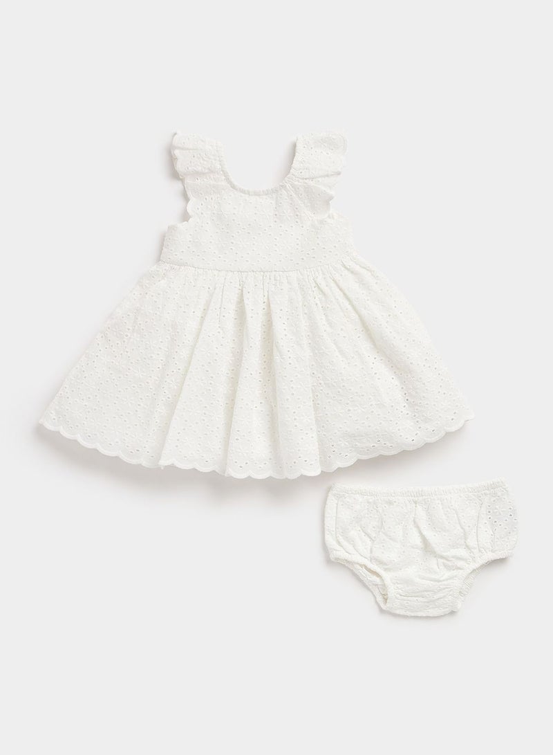 Kids Broderie Dress