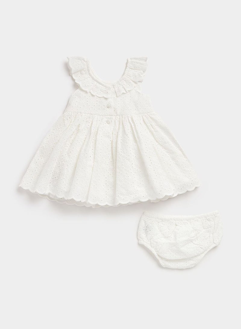 Kids Broderie Dress