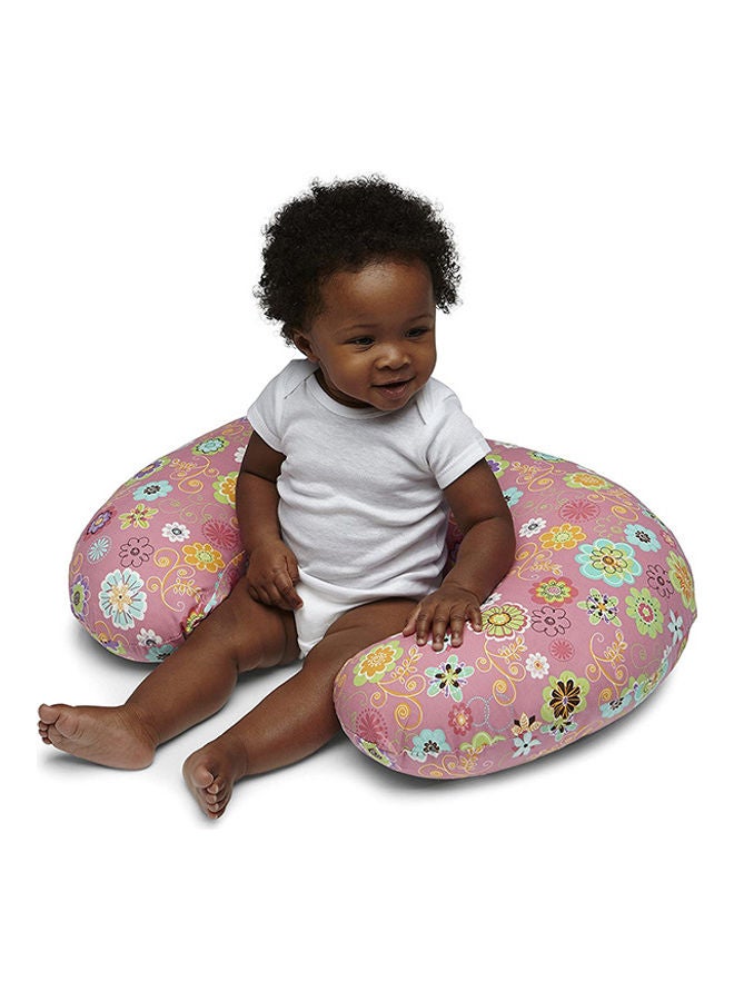 Boppy Pillow With Cotton Slipcover 0-12M, Wild Flowers