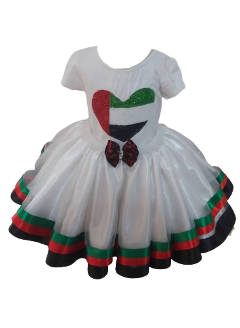 UAE National Day Costume T-Shirt And Tutu Skirt With Headband