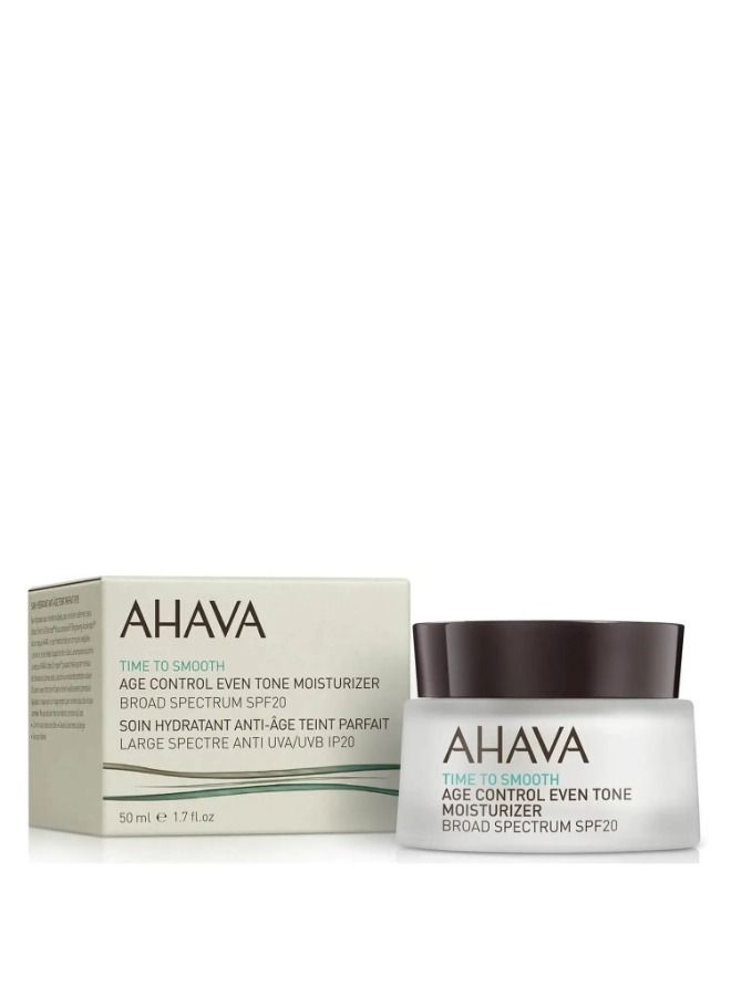 AHAVA Age Control Even Tone Moisturizer SPF20 50ml