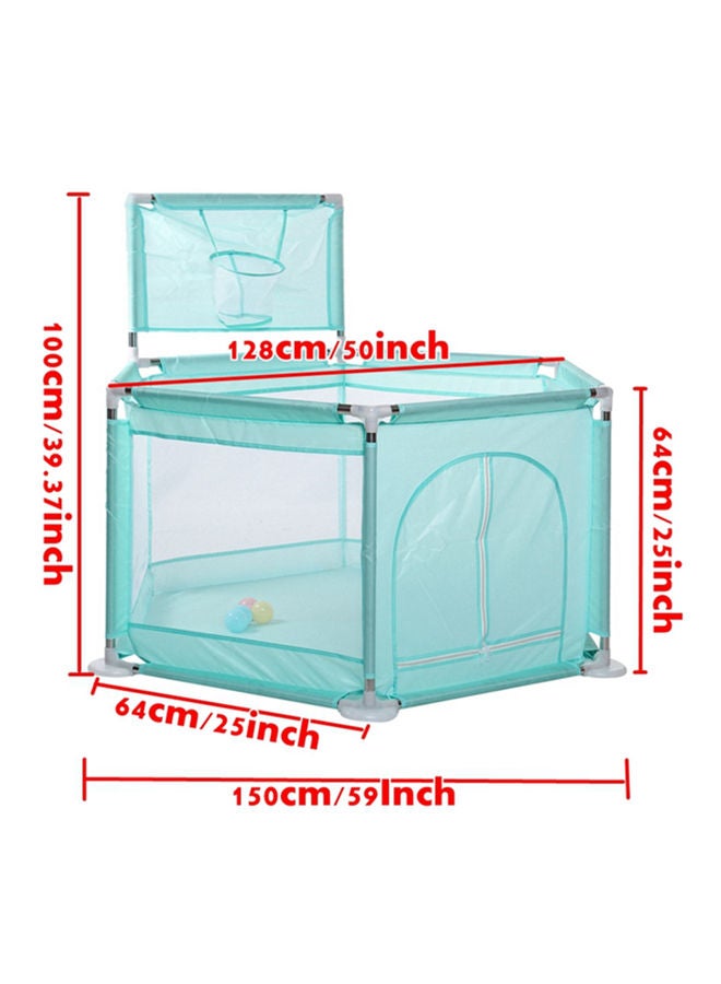 Foldable Activity Centre Room Fitted Floor Tent Durable Lightweight Portable 50x26inch