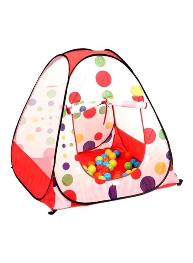 Tent House With 100-Piece Magic Ball 95x95x95cm