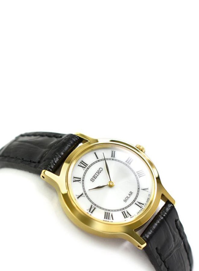 women Leather Analog Watch SUP304P1