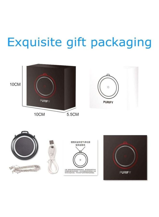 Necklace Air Purifier Anion Filter 5.6 x 6 x 2cm