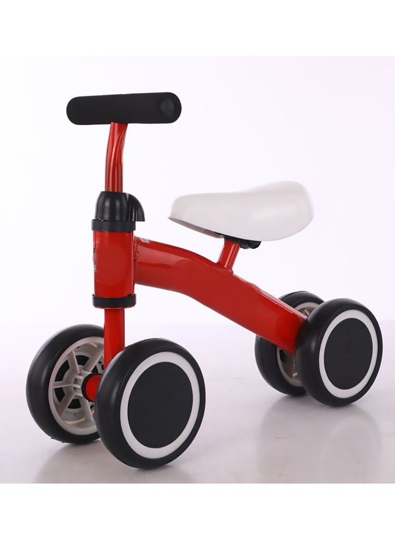 Adjustable Kids Balance Bike red